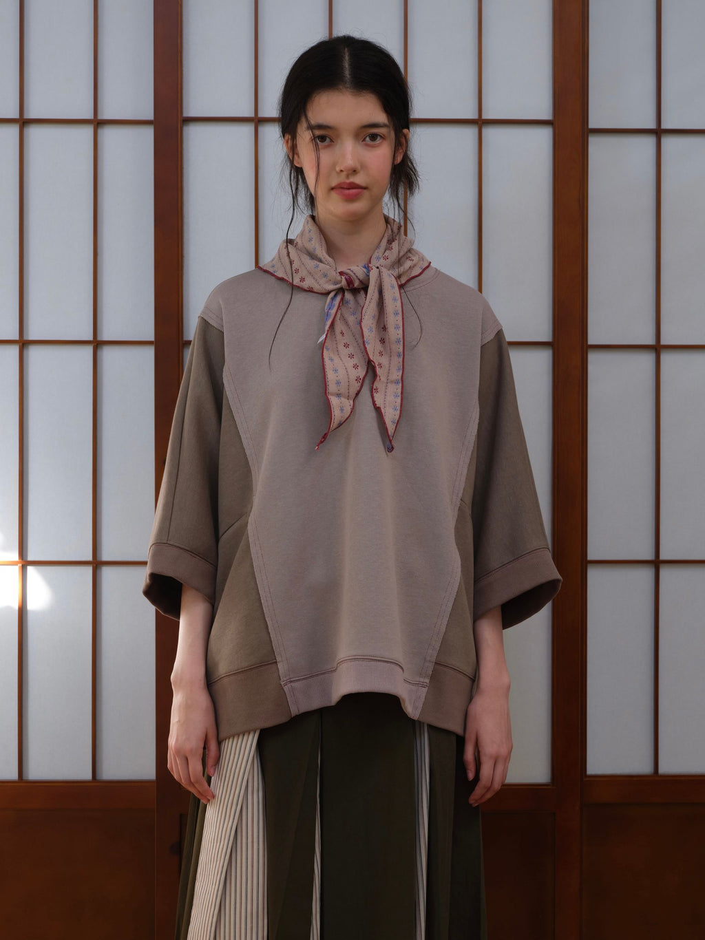Patched Oversized T-shirt