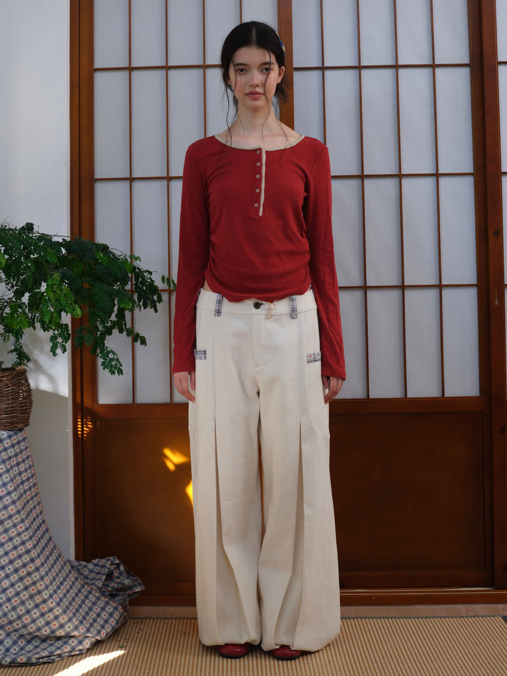 Patched Trousers