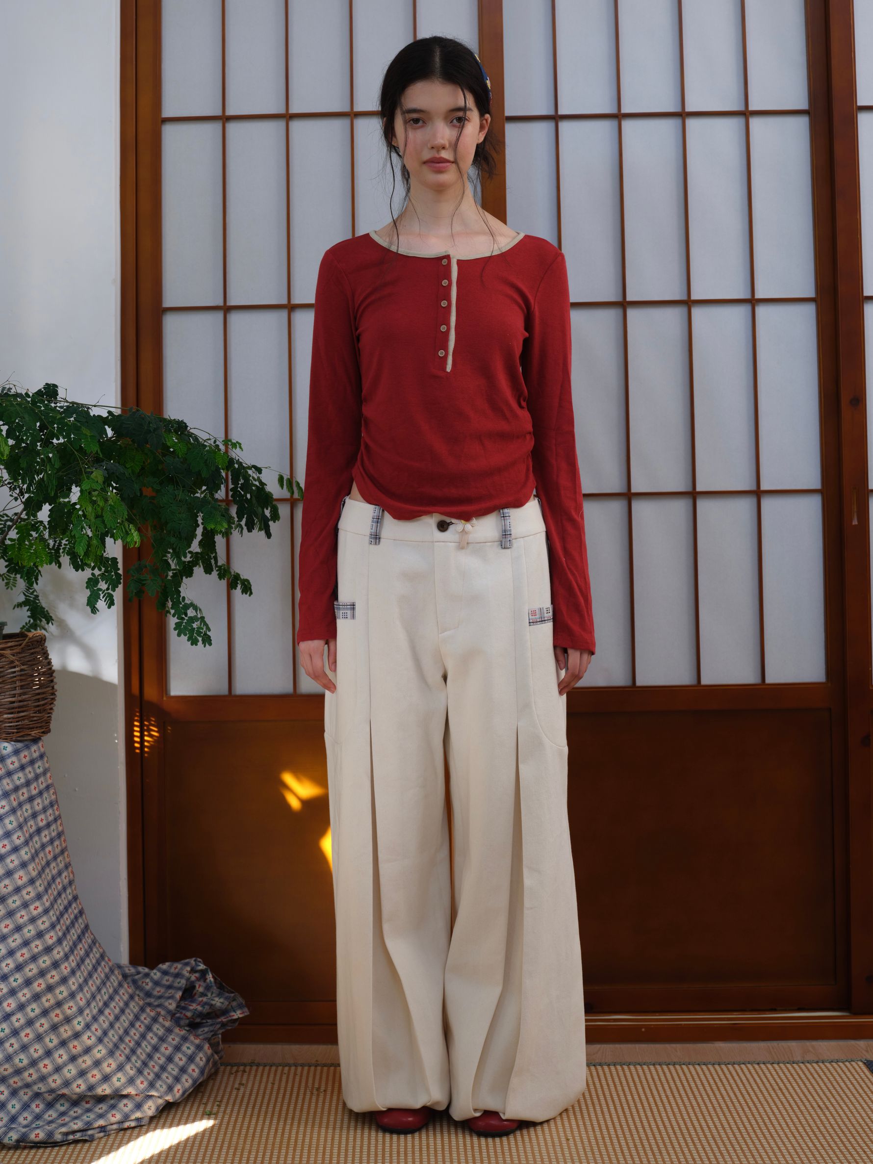Patched Trousers