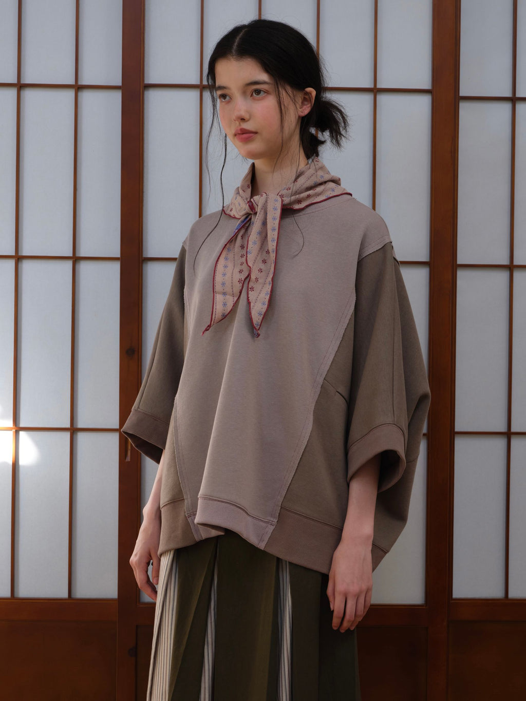 Patched Oversized T-shirt