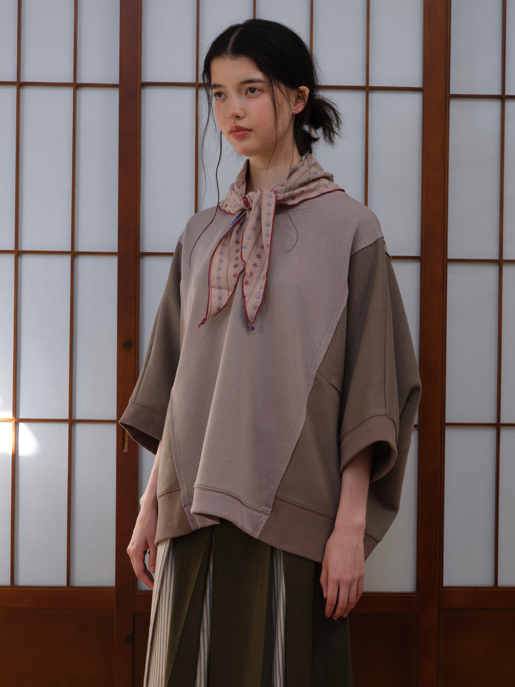 Patched Oversized T-shirt
