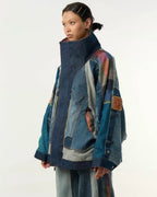 Patched Denim Jacket