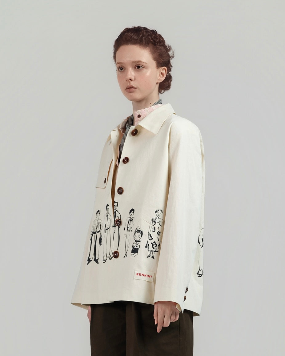 Printed Cotton Jacket