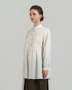 Cord Embroidered Shirt Dress