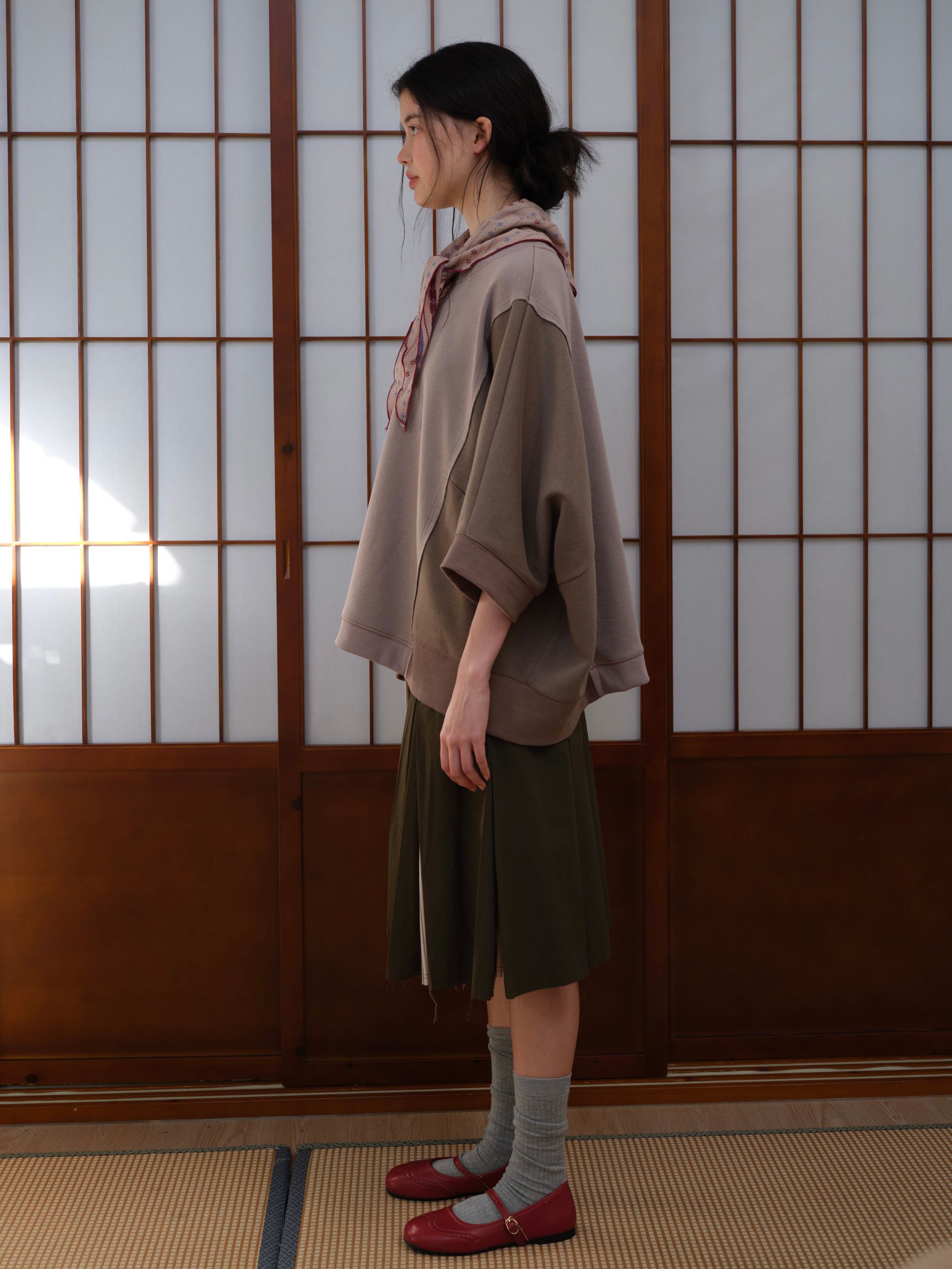 Patched Skirt