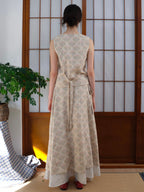 Double-layered Flower Pattern Skirt