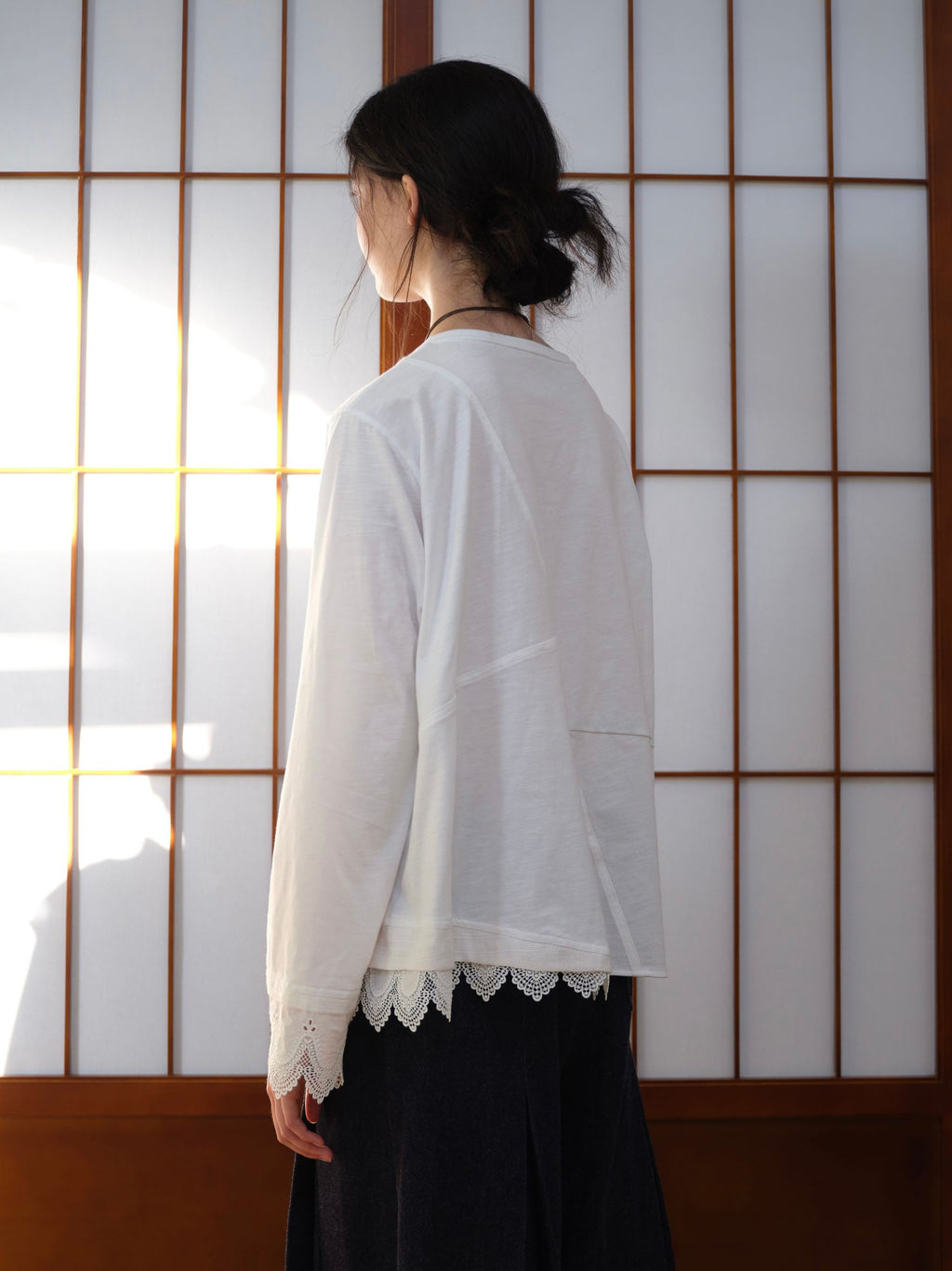 Laced T-shirt