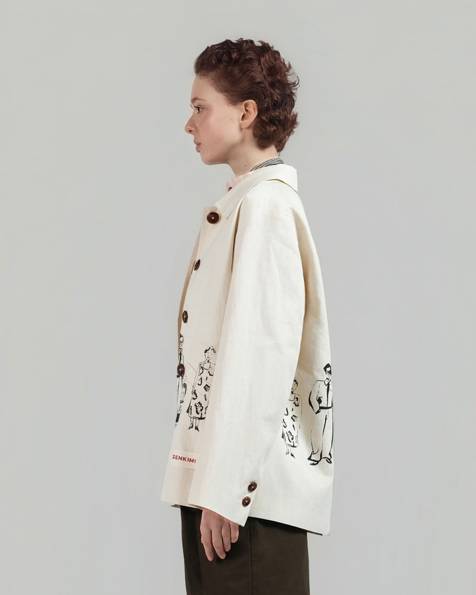 Printed Cotton Jacket