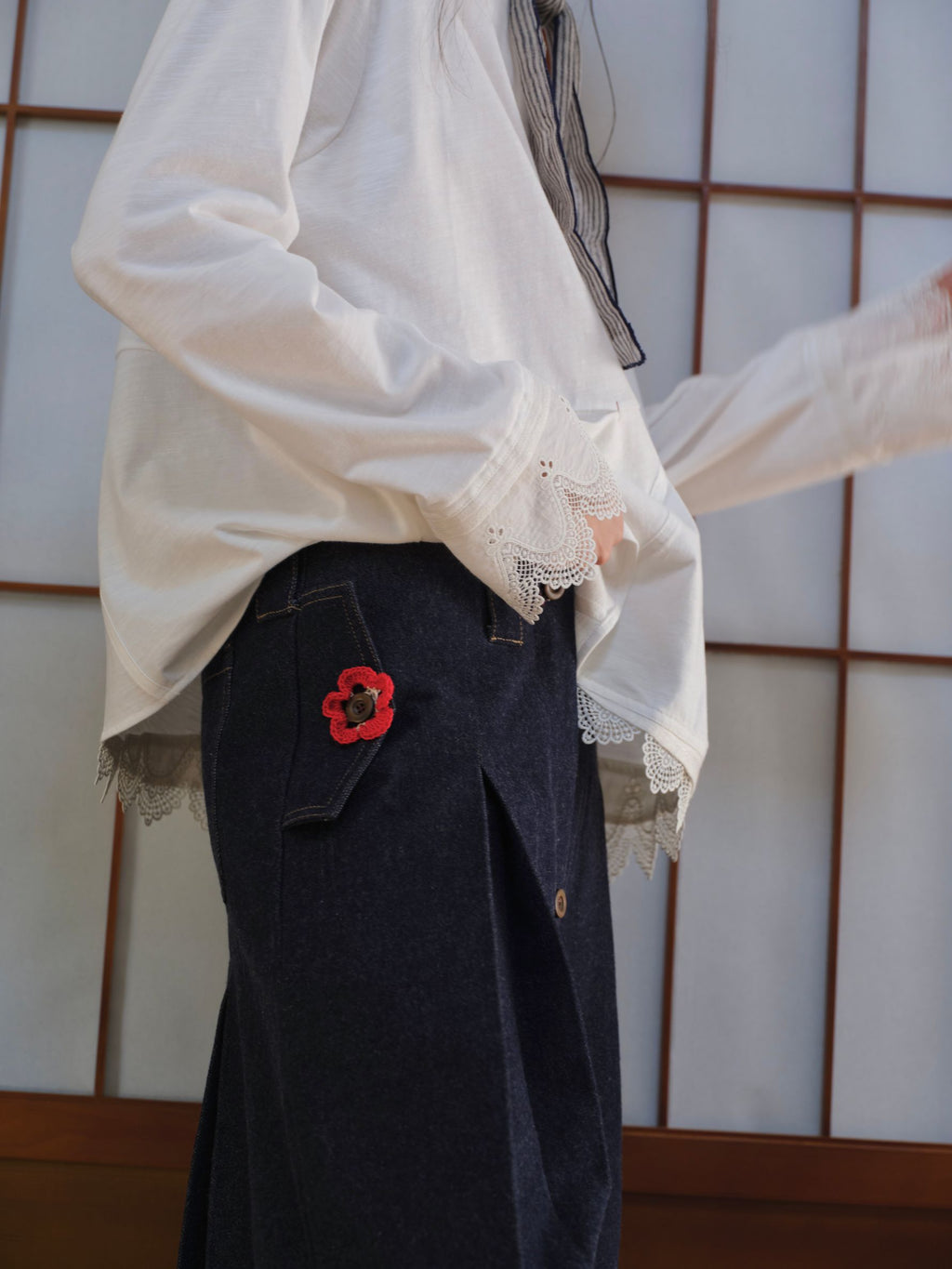 Blue Denim Trousers