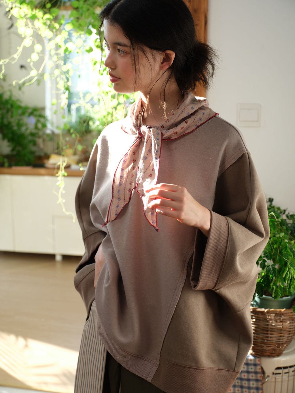 Patched Oversized T-shirt