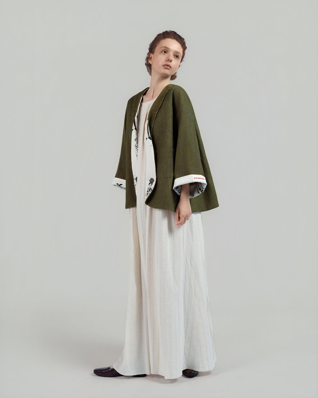 Natural Plant-dyed Oversized Jacket