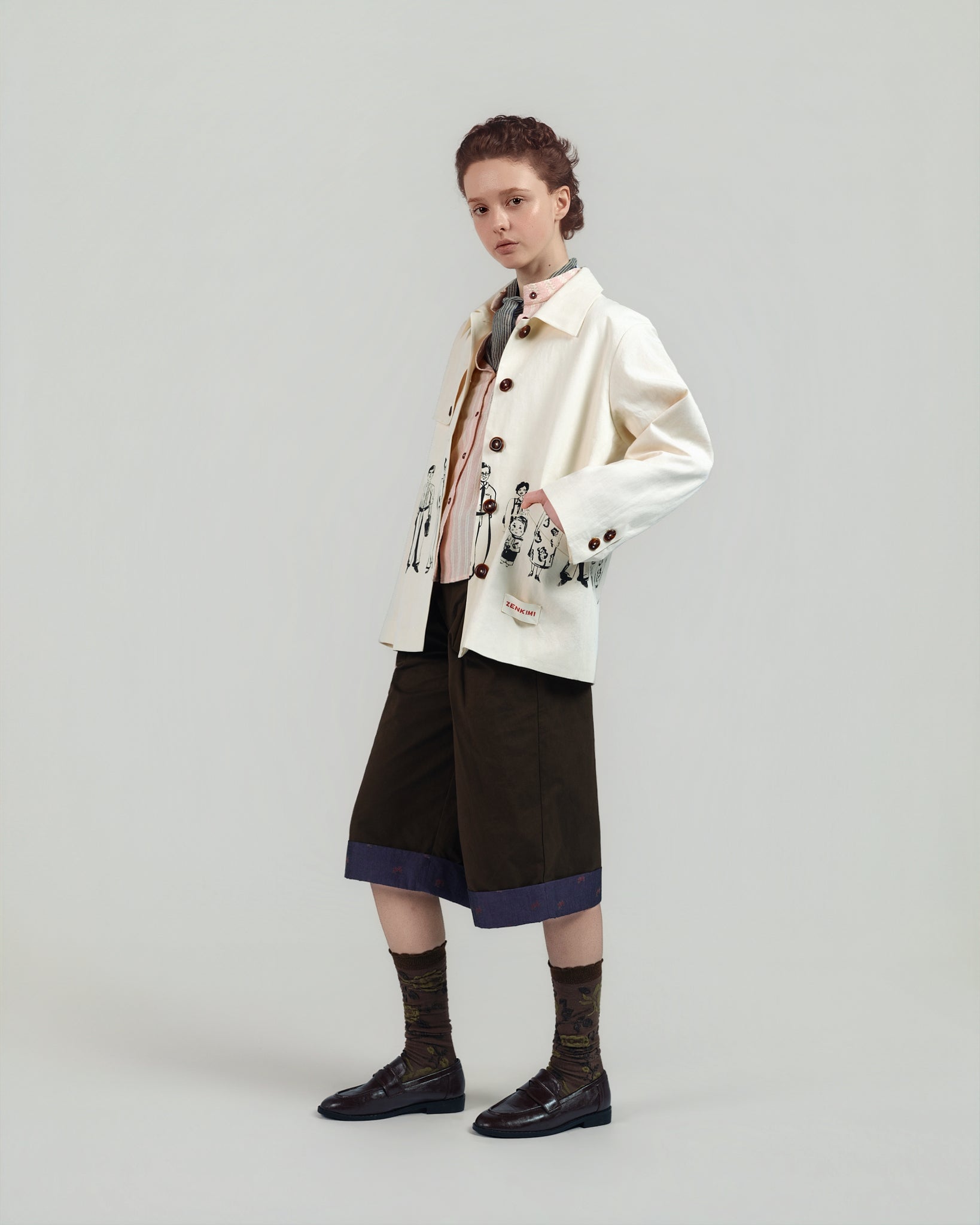 Printed Cotton Jacket