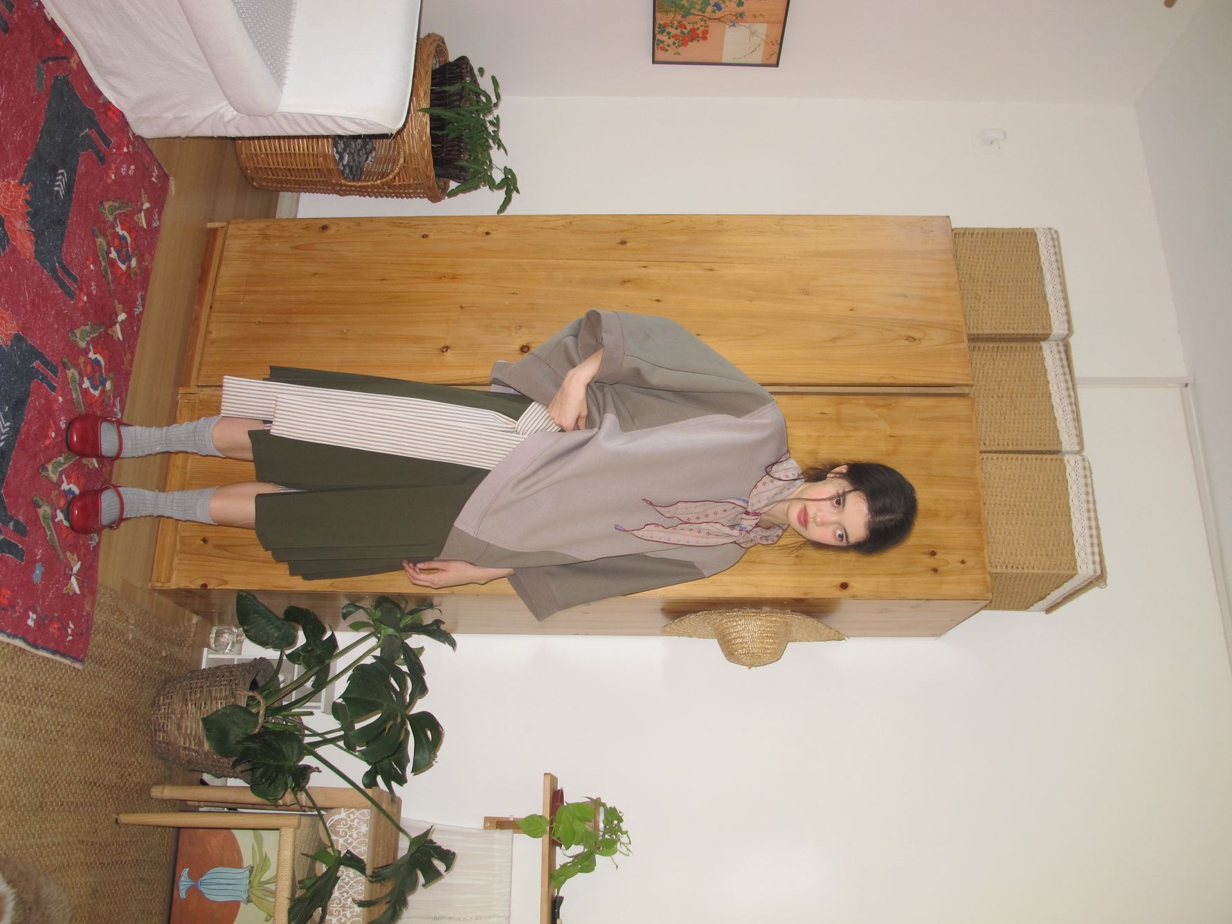 Patched Oversized T-shirt