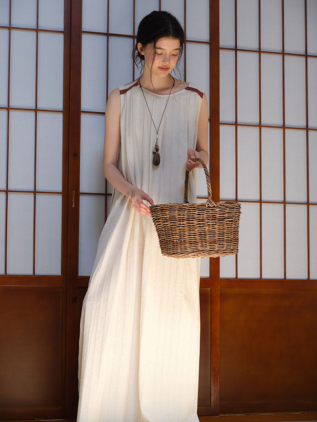 White Cotton Dress