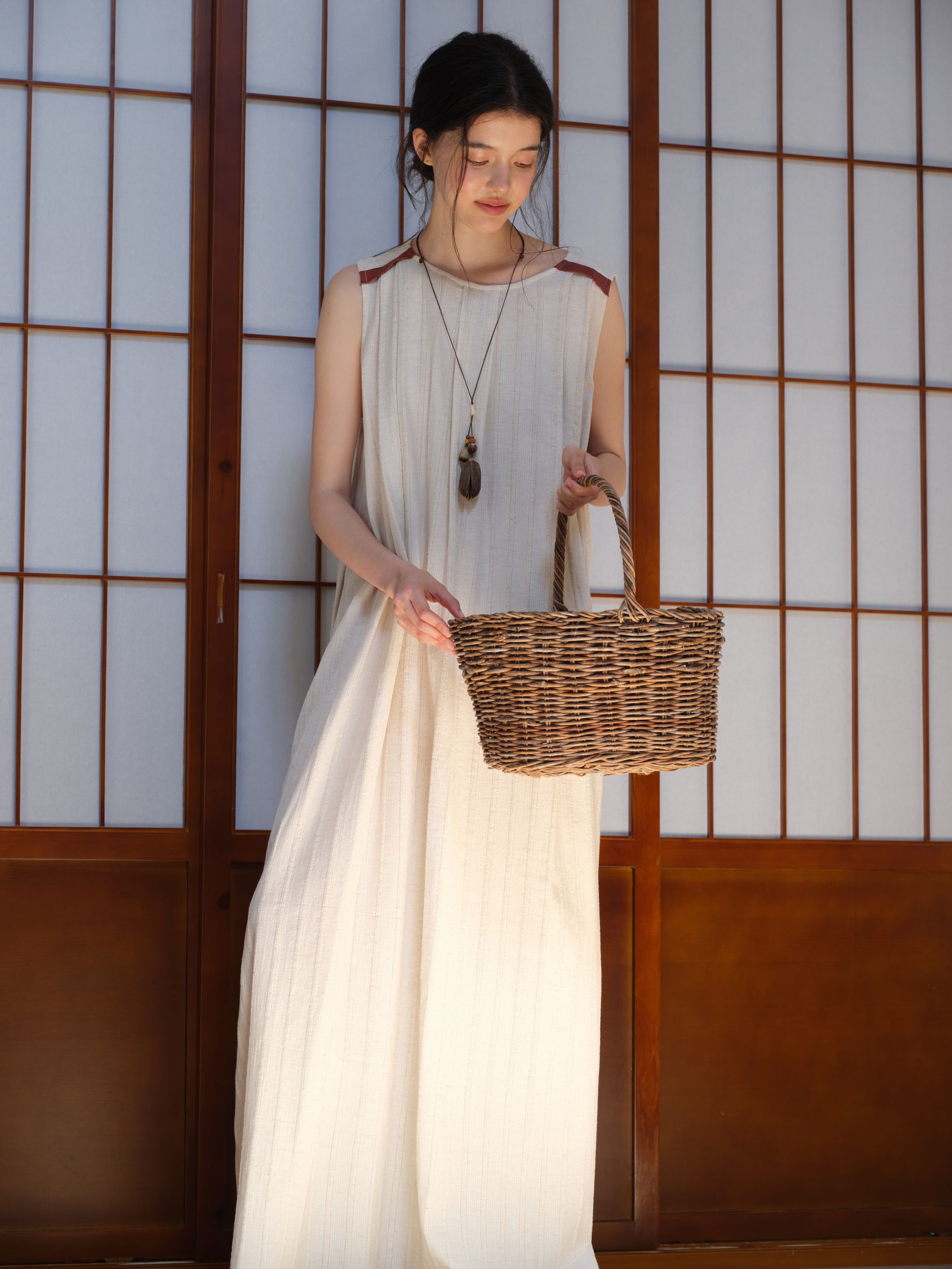 White Cotton Dress