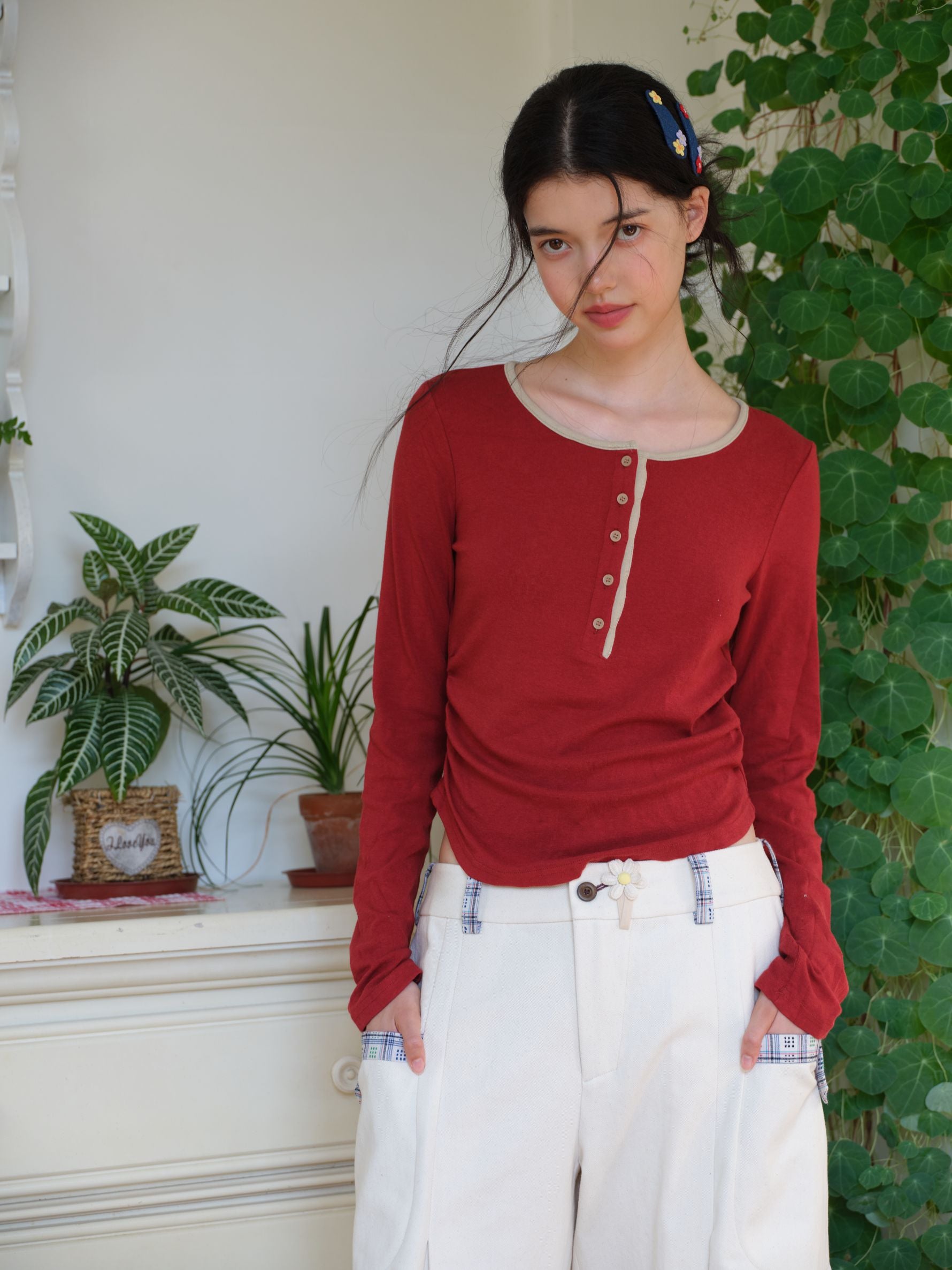 Patched Trousers