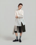 Cord Embroidered Shirt Dress