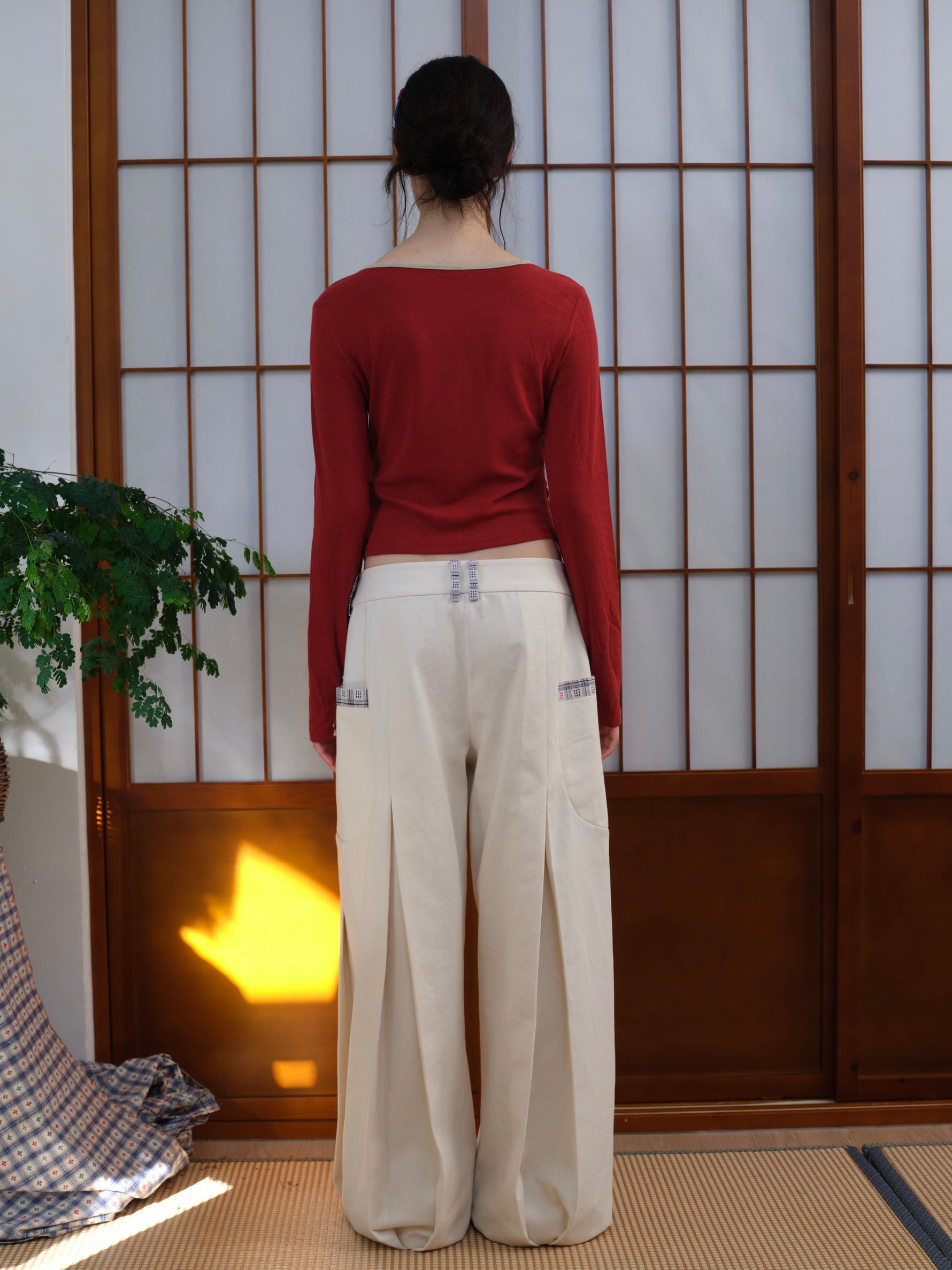 Patched Trousers