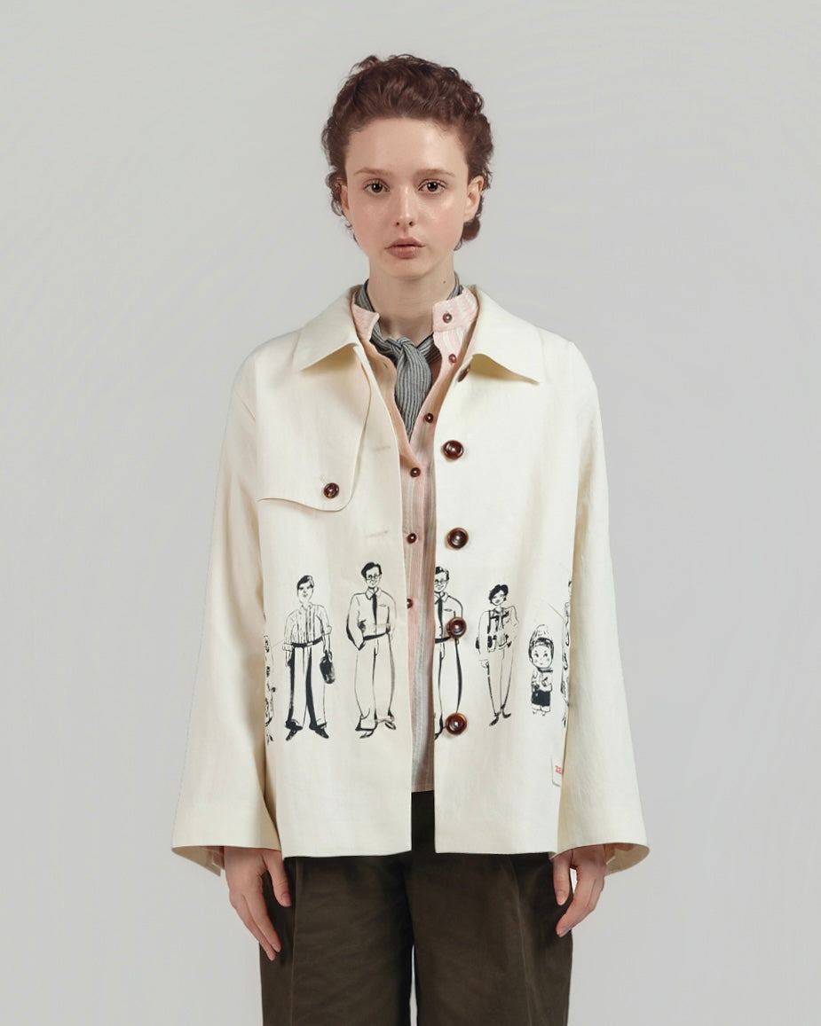 Printed Cotton Jacket